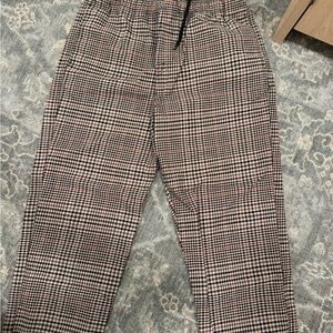 Volcom Men's Checkered Chinos - Black, White, Brown